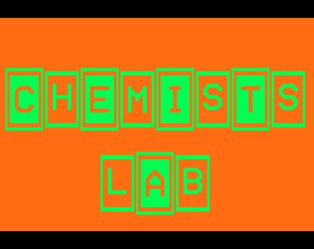 A chemists lab
