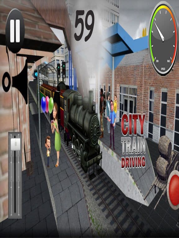 Bullet Train Subway Journey-Rail Driver at Station screenshot 4
