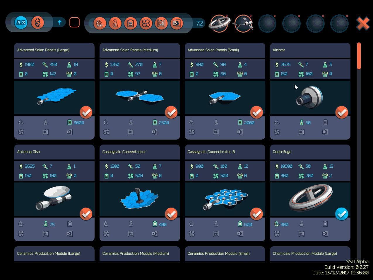 Space Station Designer (Alpha) screenshot 4