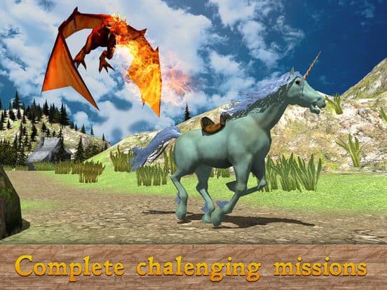 Unicorn Survival Simulator 3D - Be a magic horse