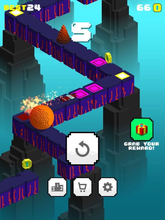 Flippy Run - Destruction Ball