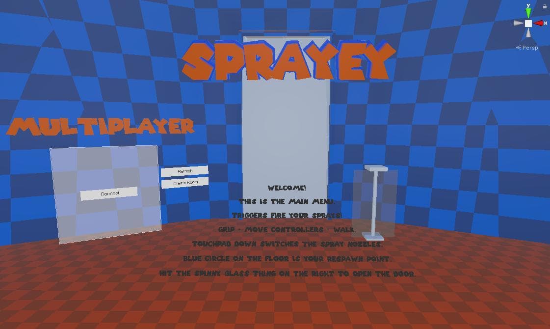 Sprayey