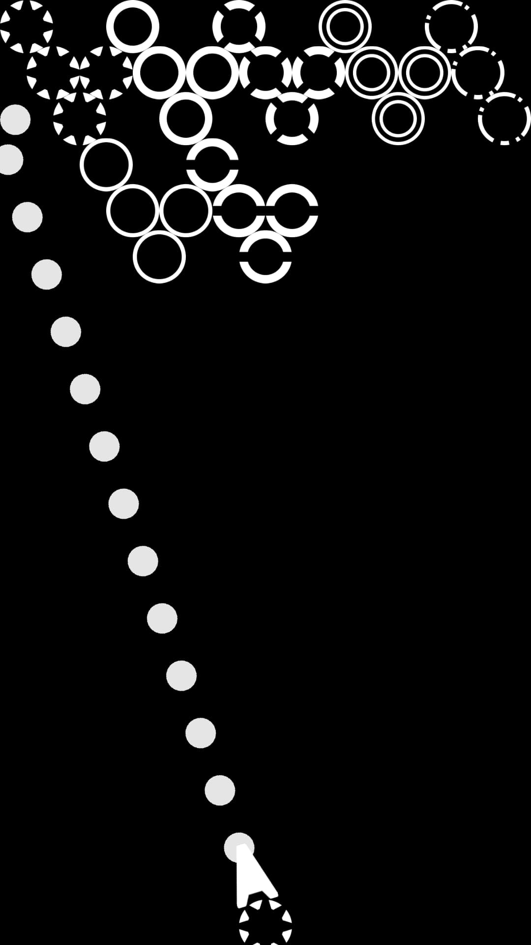 Minimal Bubble Shooter