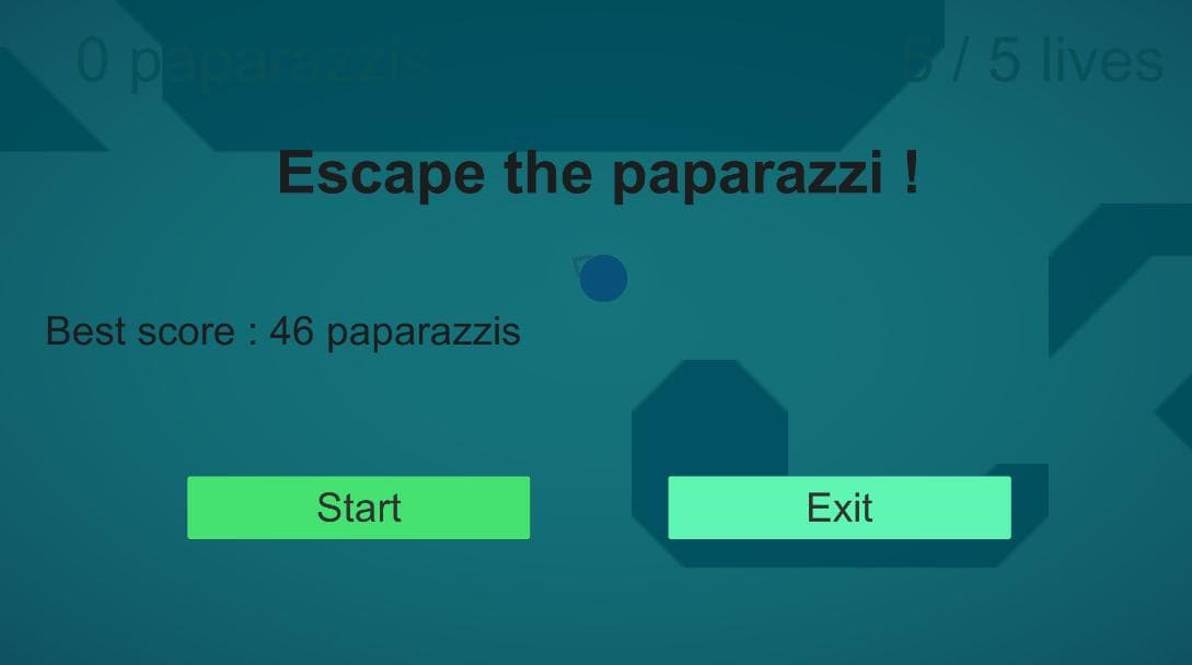 Escape the paparazzi ! screenshot 2