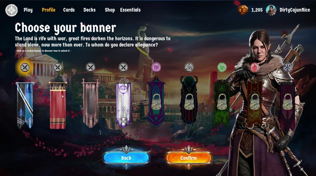 Kortstrid screenshot 2
