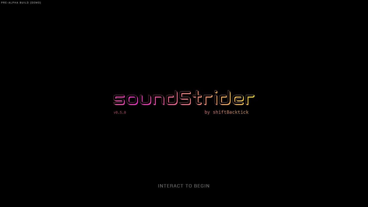 soundStrider (itch) screenshot 2