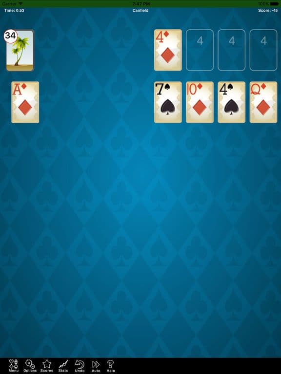 Canfield screenshot 4