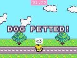 Please pet the dog