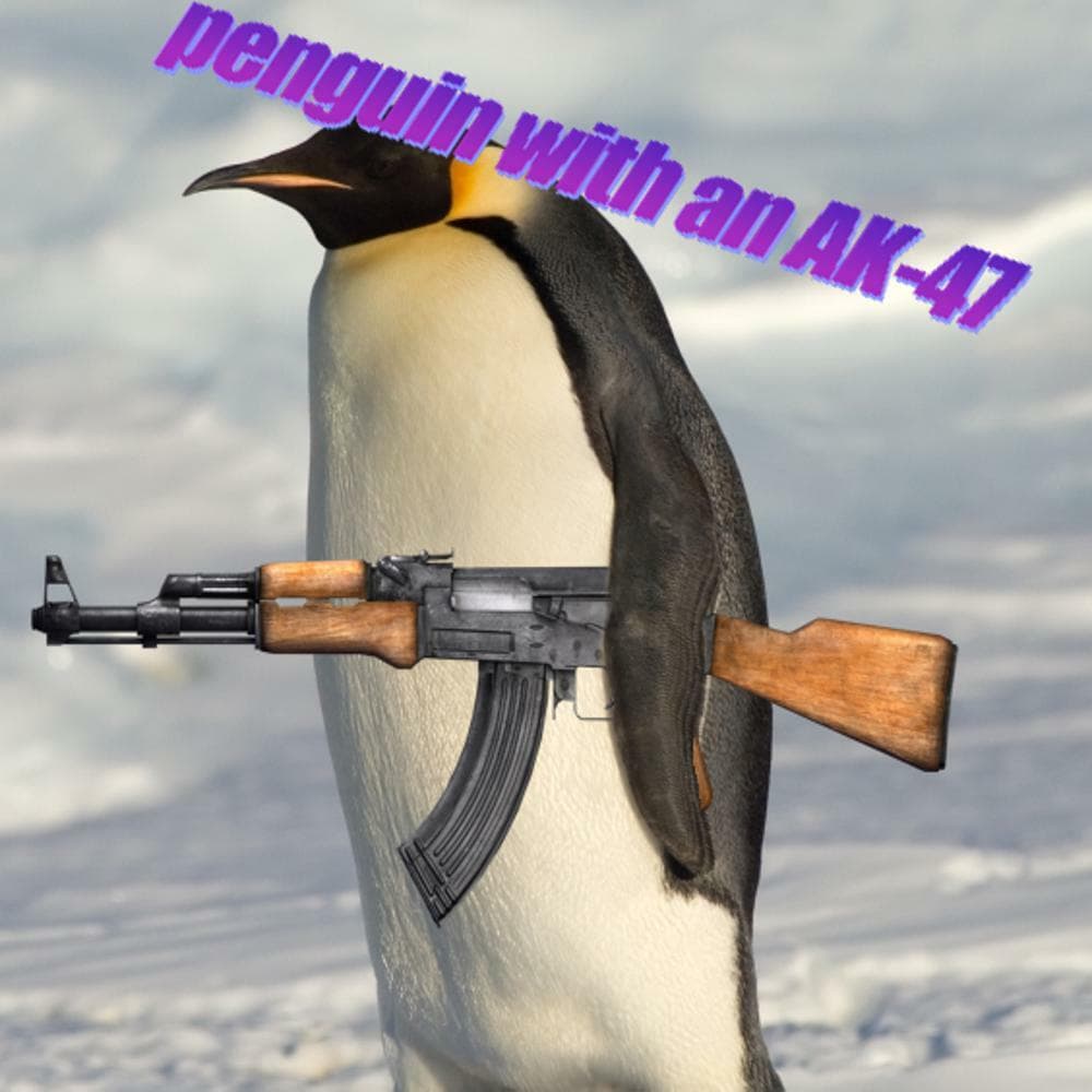 Penguin with an AK-47(early access)