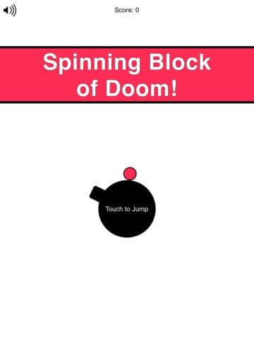 Super Red Dot Jumper - Make the Bouncing Ball Jump, Drop and then Dodge the Block screenshot 2