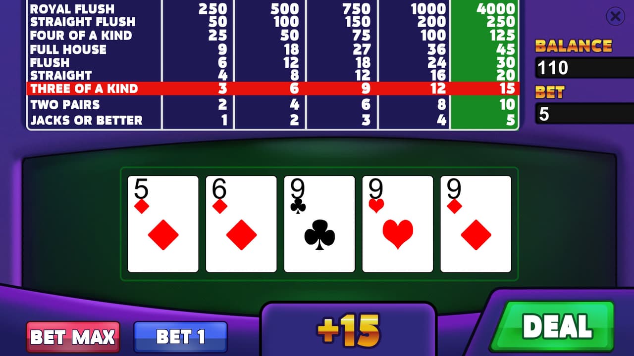 Royal Casino: Video Poker screenshot 5