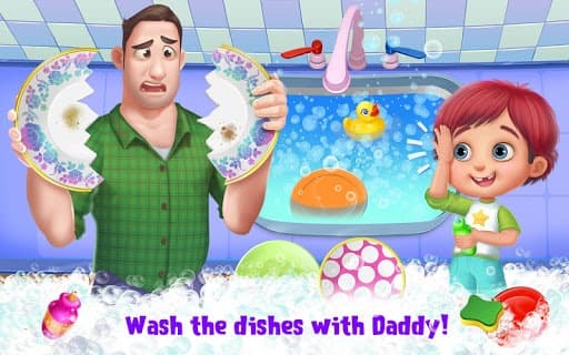 Daddys Little Helper - Messy Home Fun Adventure screenshot 4