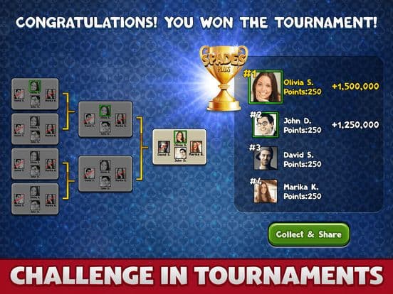 Spades Plus - Card Game screenshot 3