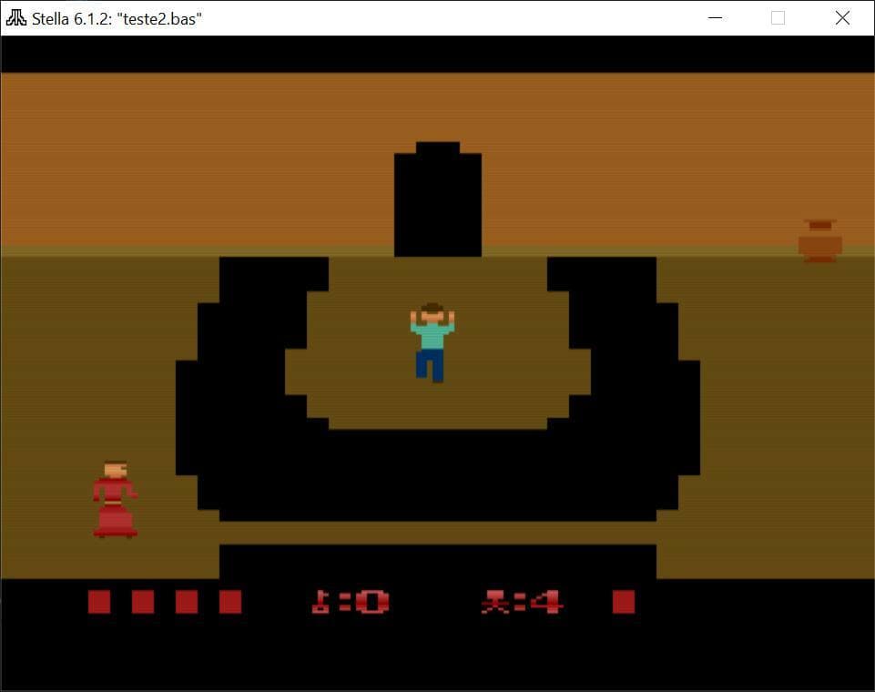 Unholy (Demo) - Atari 2600 Game screenshot 4