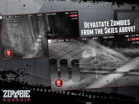Zombie Gunship: Gun Down Zombies screenshot 5