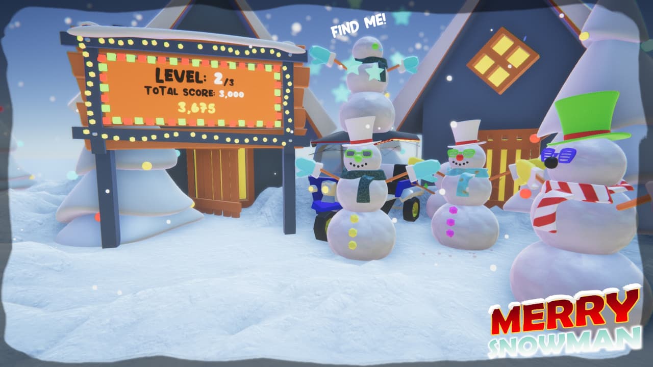 Merry Snowman screenshot 2