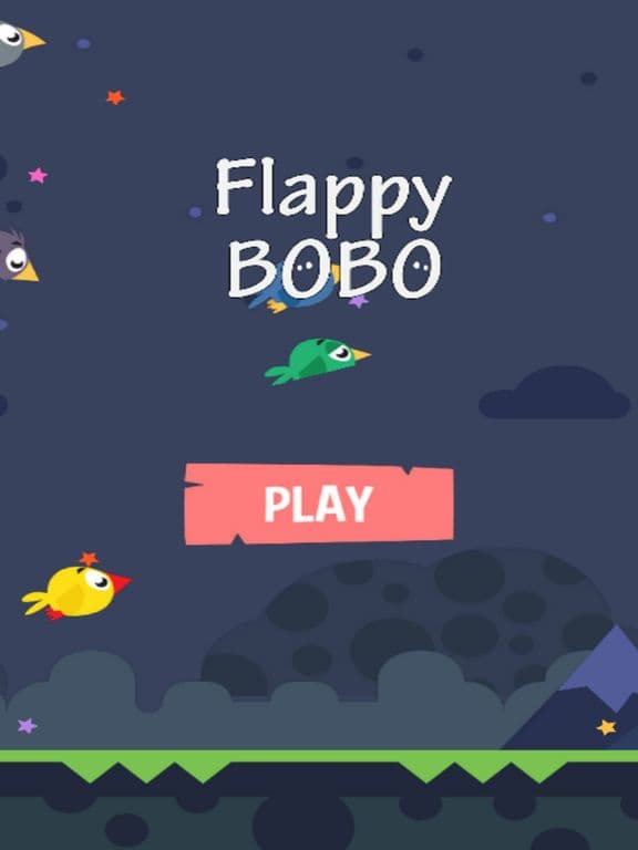 Flappy bobo - tapping mind game screenshot 2
