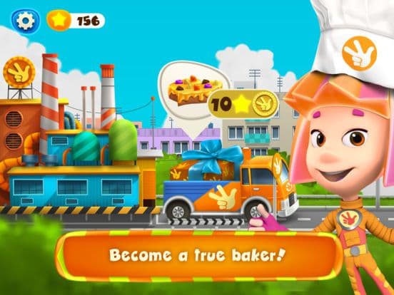 Fixies Cake Bakery Story! Decorating Baking Games screenshot 2