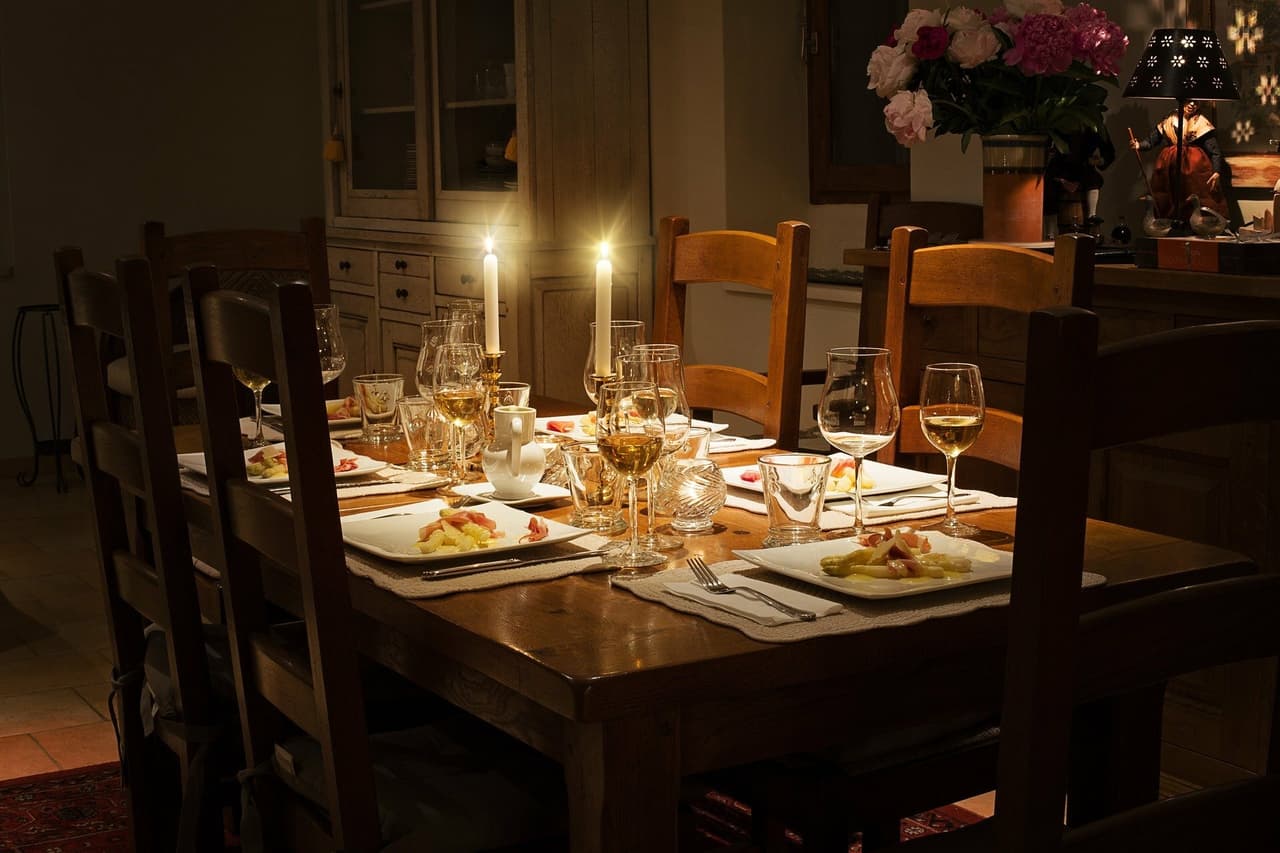 Dinner at Suzannas