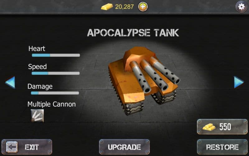 Tank Amazing 3D: Online Battle 2016 screenshot 2