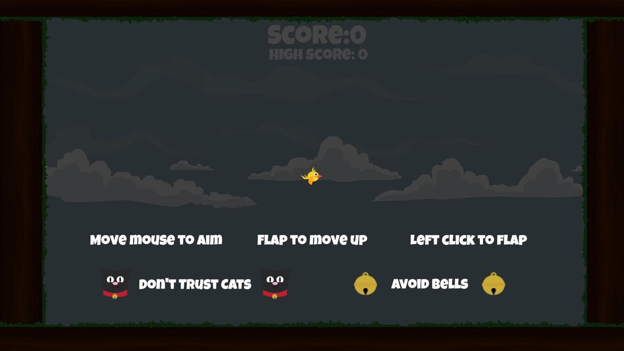 Flappy Bird and the Cat Attack screenshot 2