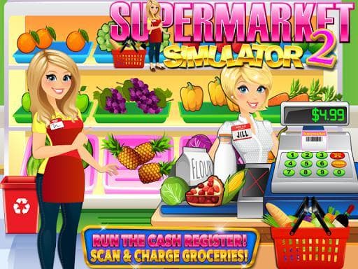 Supermarket Grocery Store Girl screenshot 2