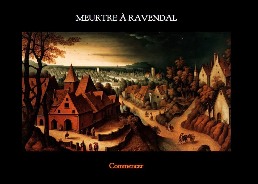 Meurtre à Ravendal screenshot 2