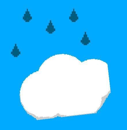 Flood the sky.