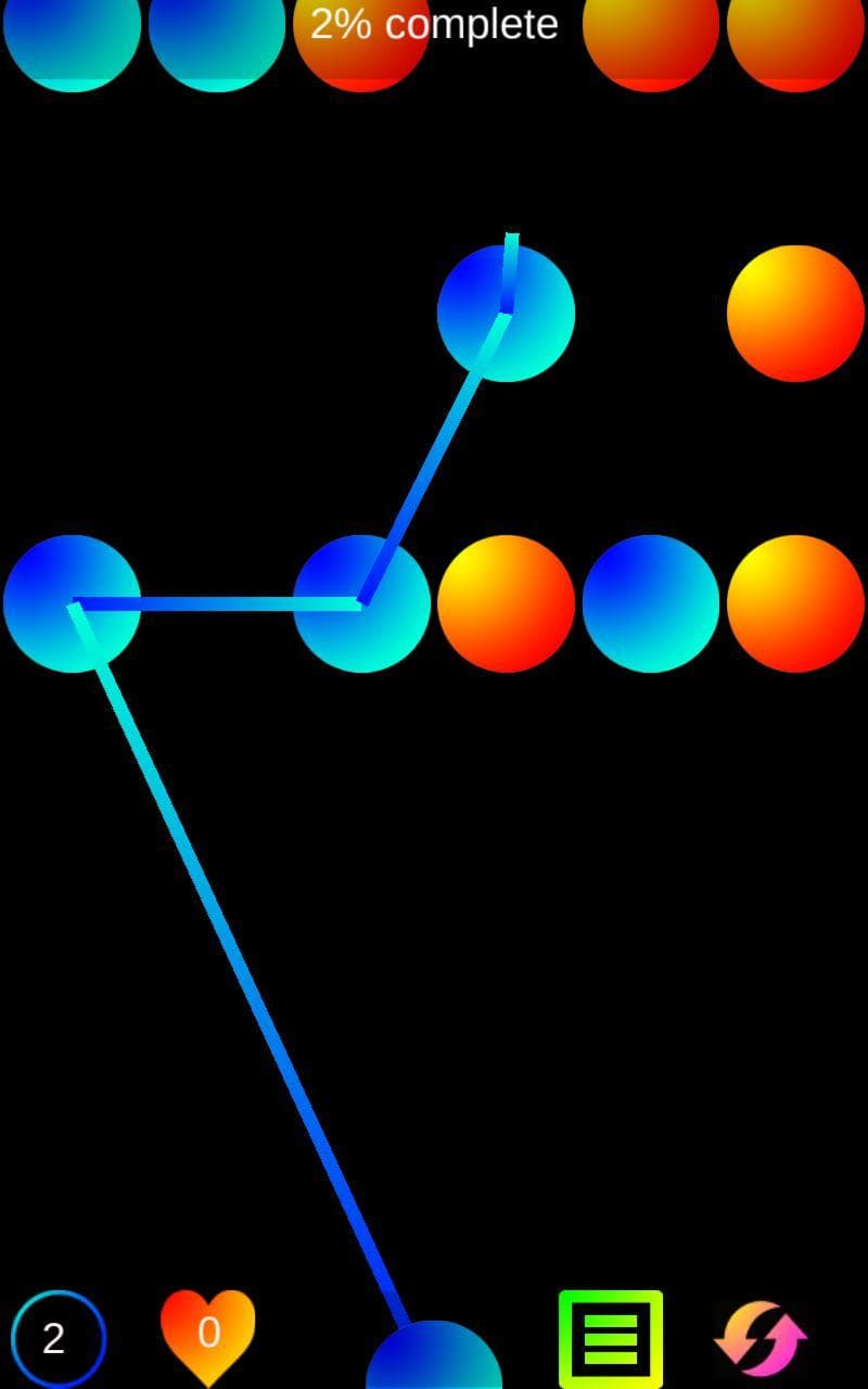 Line at top screenshot 3