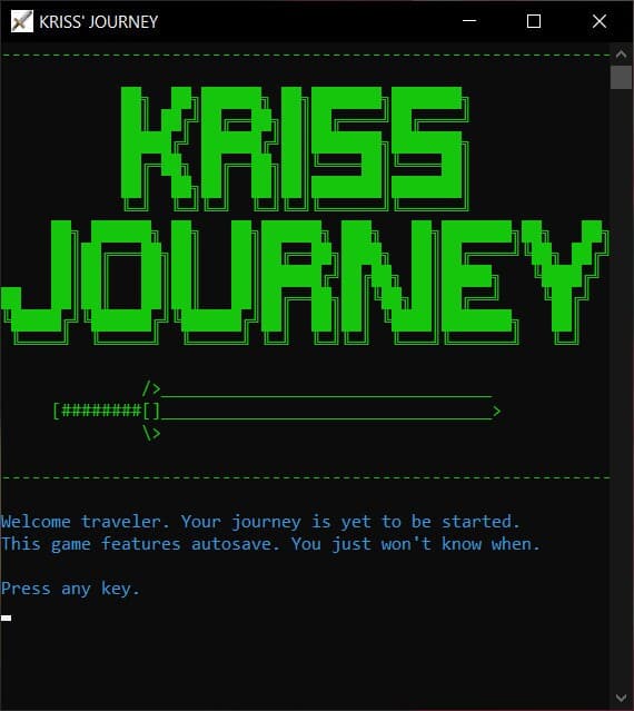 Kriss Journey screenshot 2
