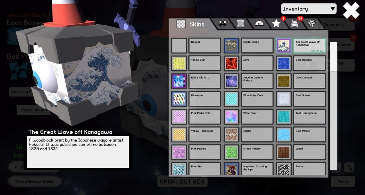 Loot Box Simulator (itch) screenshot 2
