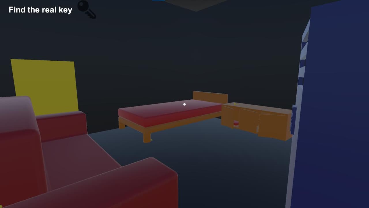 Run out of the room