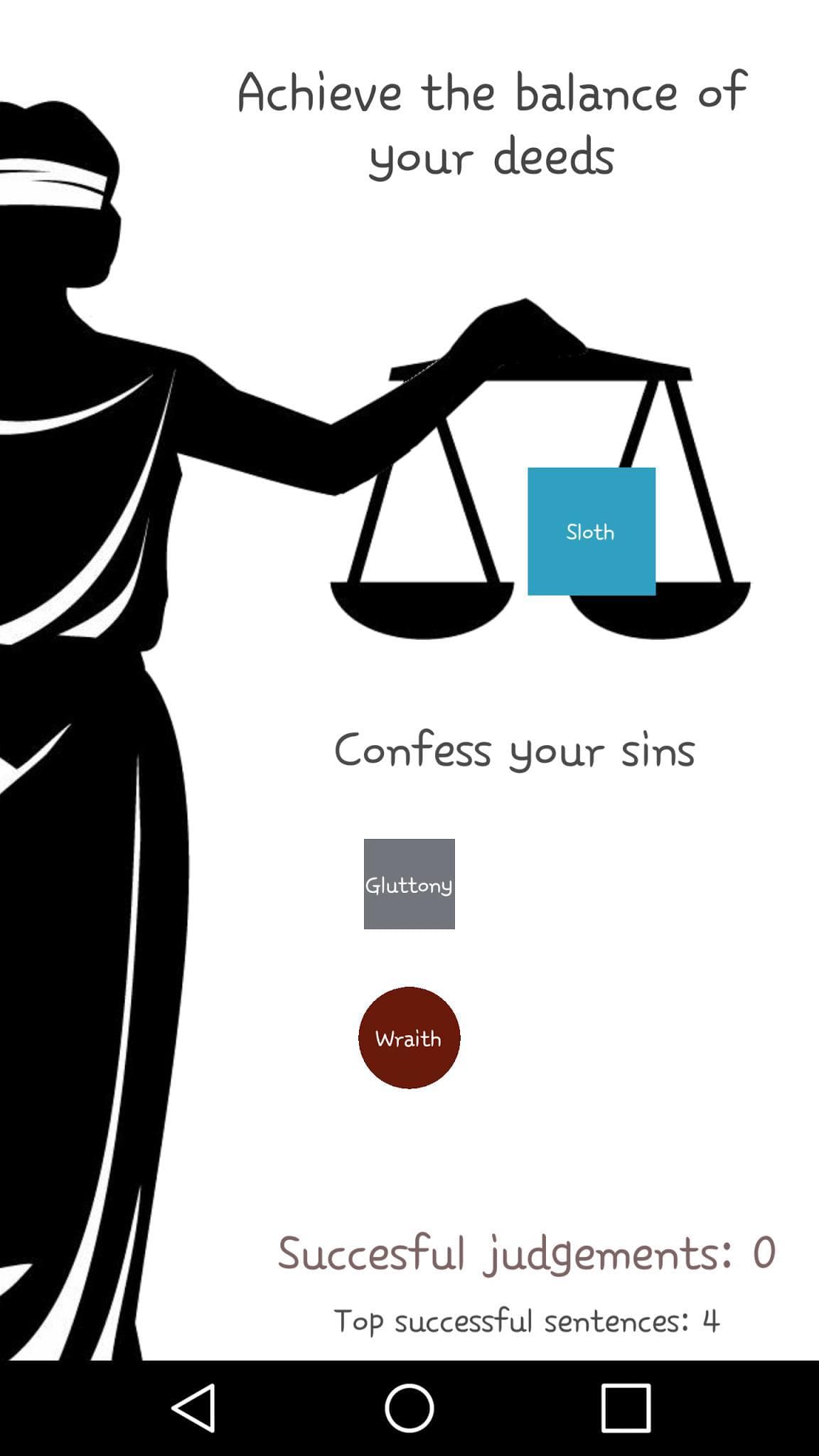 Scale of Justice screenshot 3