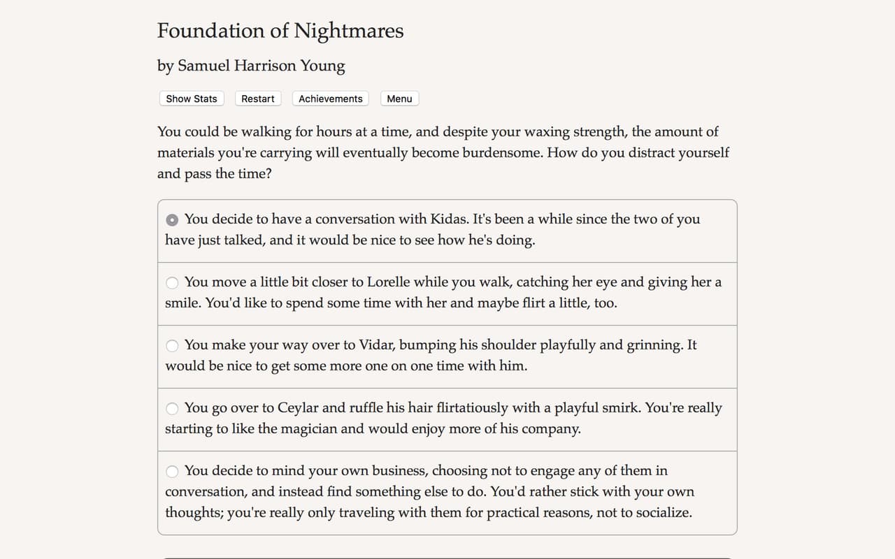 Foundation of Nightmares screenshot 4