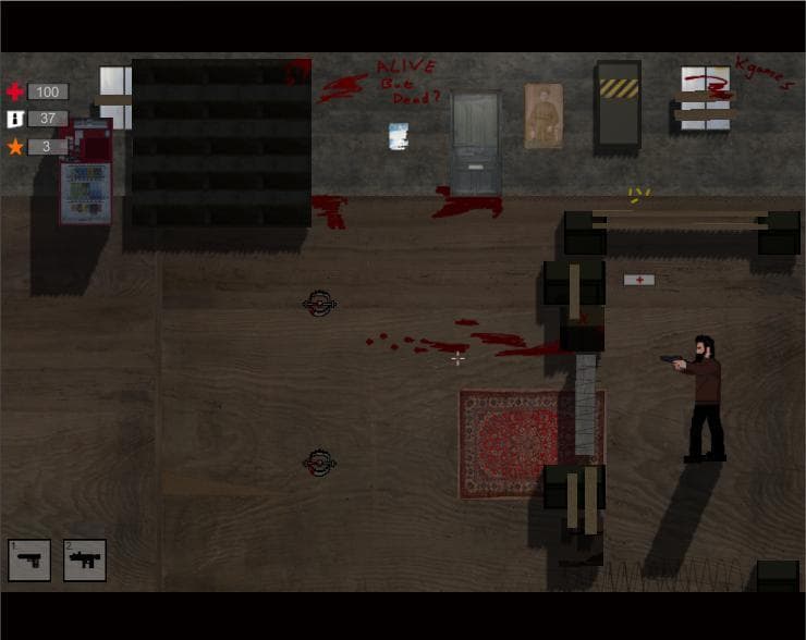 2D Platformer - Zombie Defend Base Survival KIT