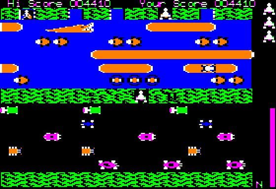 Frogger (1981) screenshot 3