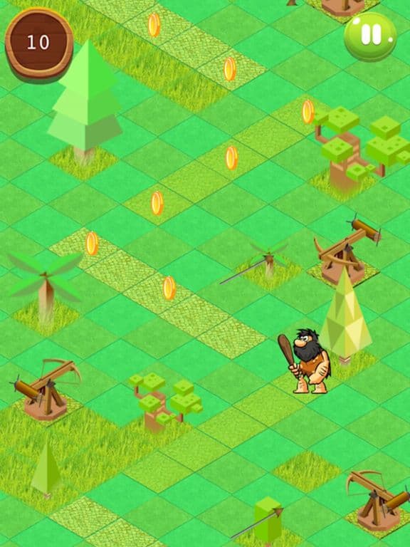 Stone Age Runner Jump screenshot 5