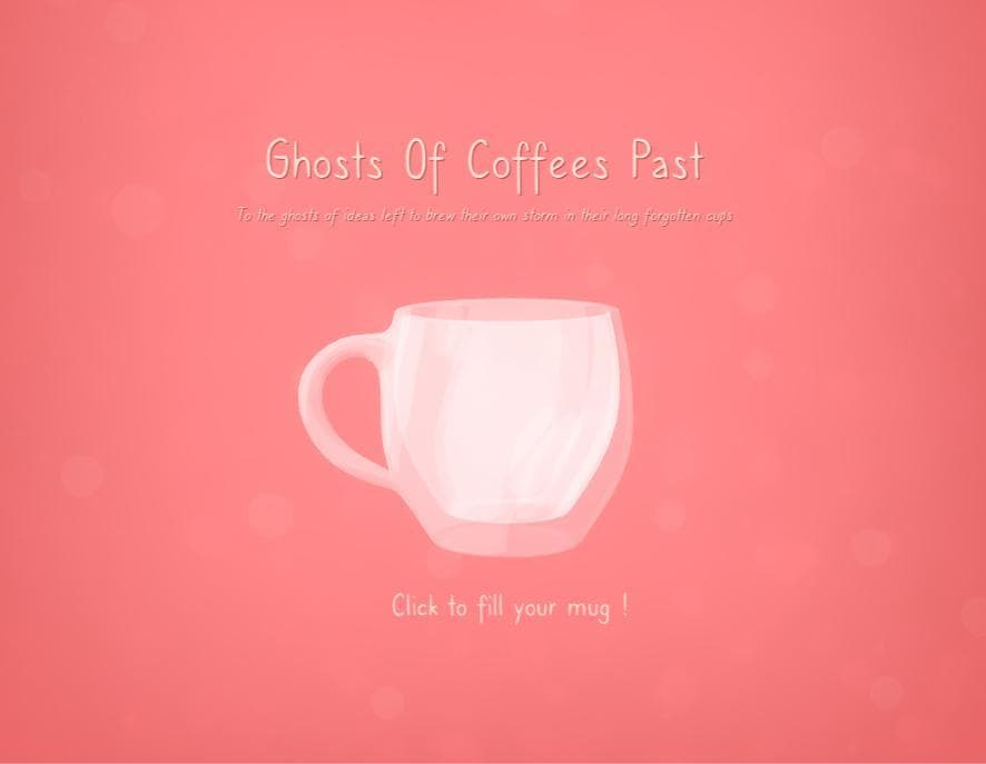 Ghosts Of Coffees Past