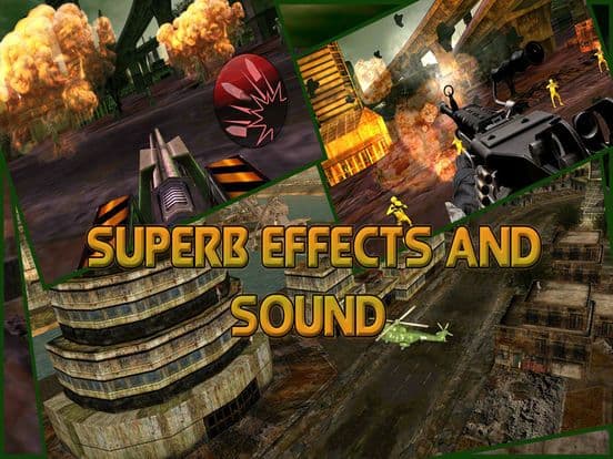 Action Adventure Gunner Battle Game 2016 - Real Counter Combat Shooting Missions for free screenshot 5