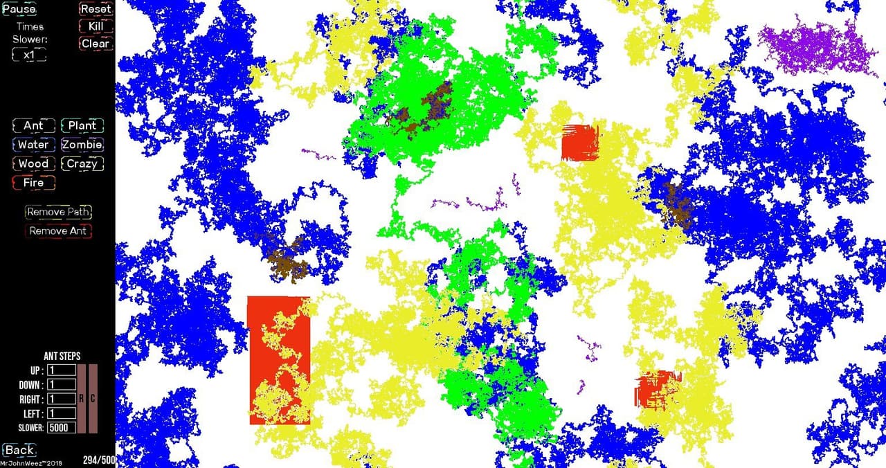 Ant Simulation screenshot 3