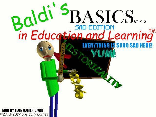 BALDIS BASICS SAD EDITION! screenshot 2