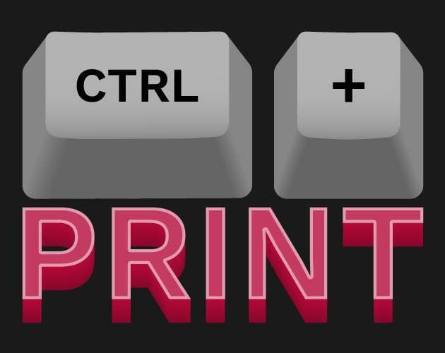 CTRL + Print