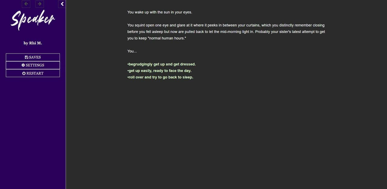 Speaker screenshot 2