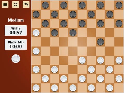 Checkers 10x10 • screenshot 2