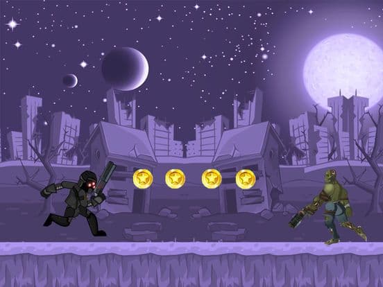 Mobile Gun Man Strike on Cyber War screenshot 4