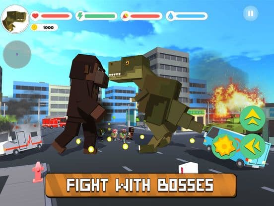 Blocky Zilla: City Crush
