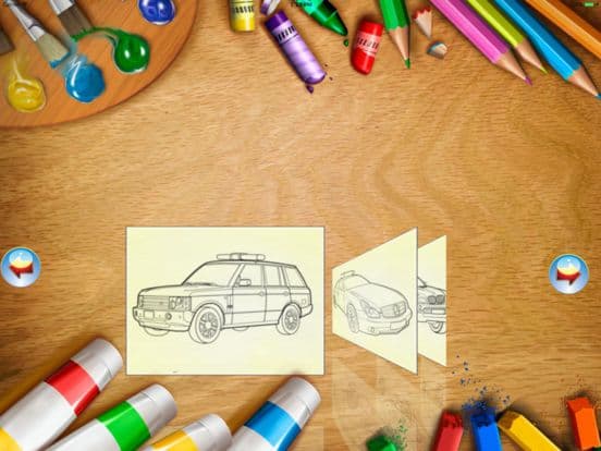 Police Cars - coloring book screenshot 5