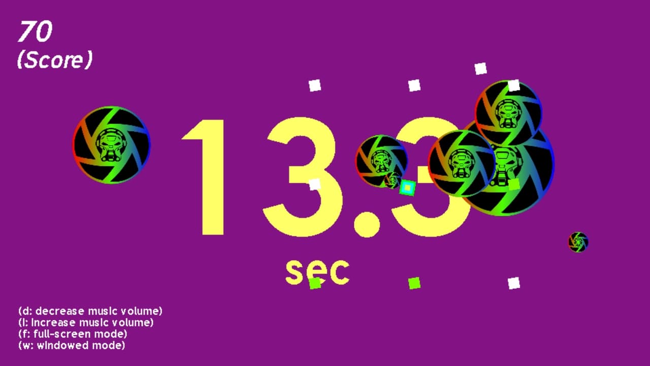 Clicker (developed with a free cross-platform game engine, RCBasic) screenshot 5