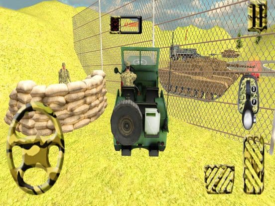 Army 4x4 Truck Check Post screenshot 5