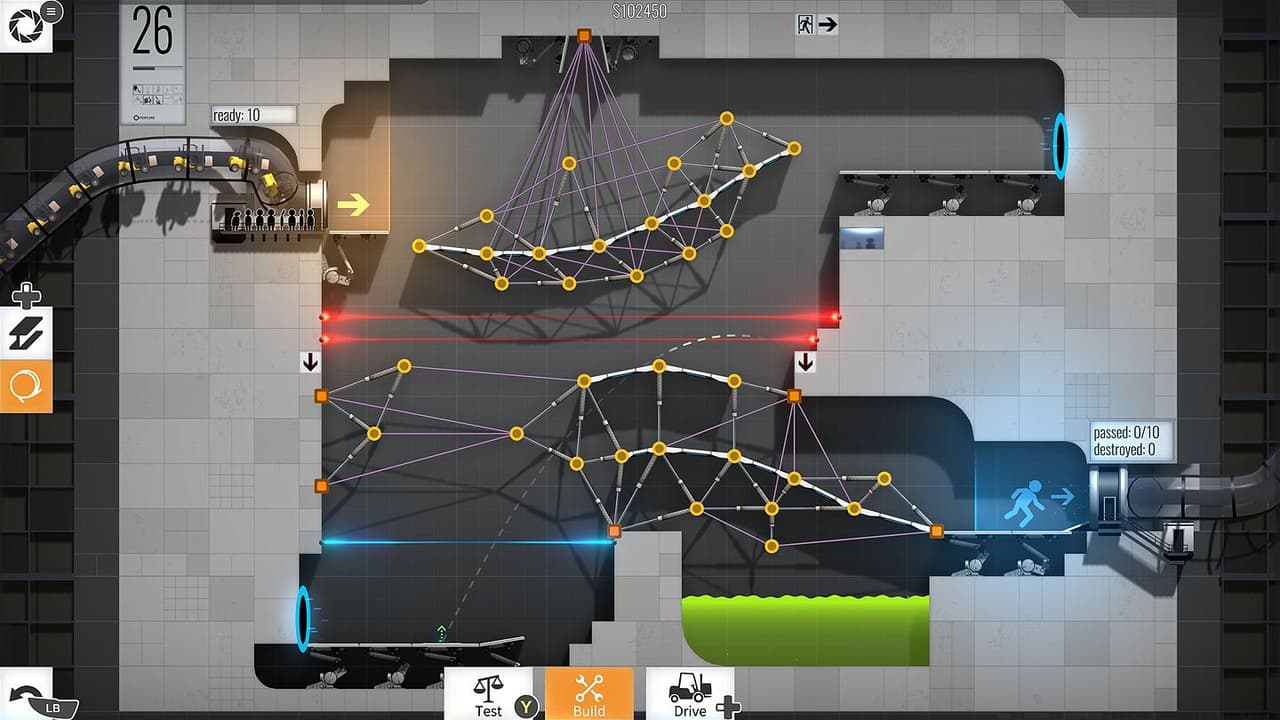 Bridge Constructor Portal (incl. free Bridge Constructor) screenshot 4